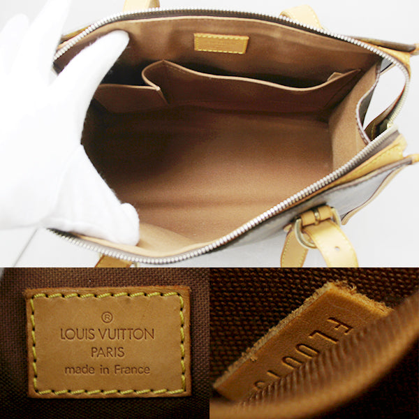 Louis Vuitton M40007 Popincourt Au Tote Bag/Shoulder Bag Monogram Canvas Brown Pre-owned