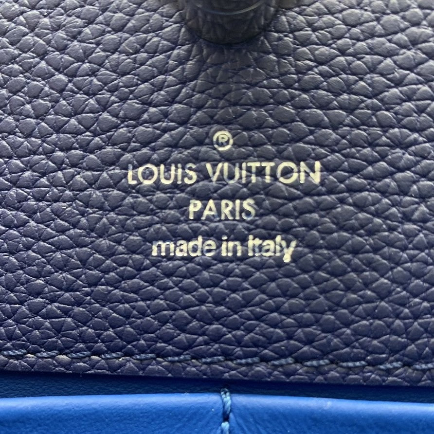 LOUIS VUITTON Astrid M54373 Shoulder Bag 2-way Handbag Leather Navy/Blue Women's Fashion PRE-OWNED