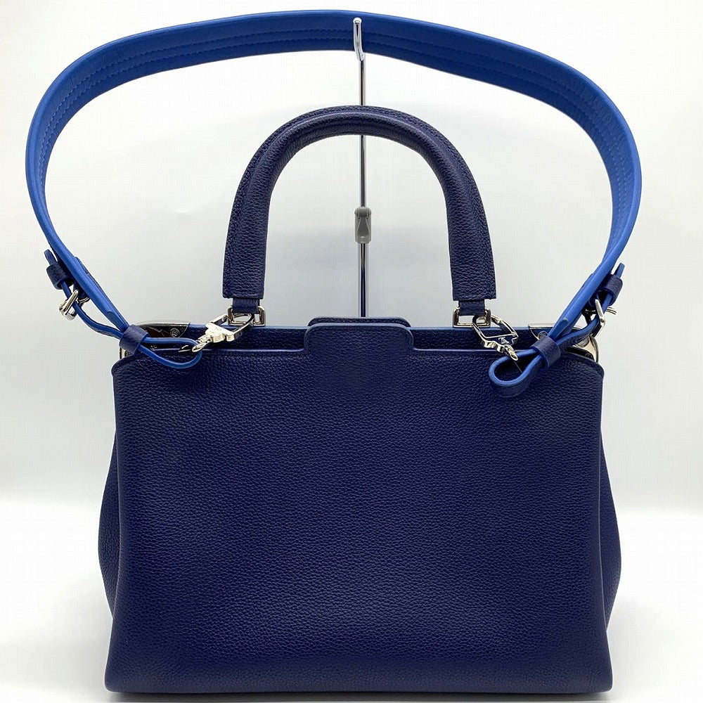 LOUIS VUITTON Astrid M54373 Shoulder Bag 2-way Handbag Leather Navy/Blue Women's Fashion PRE-OWNED
