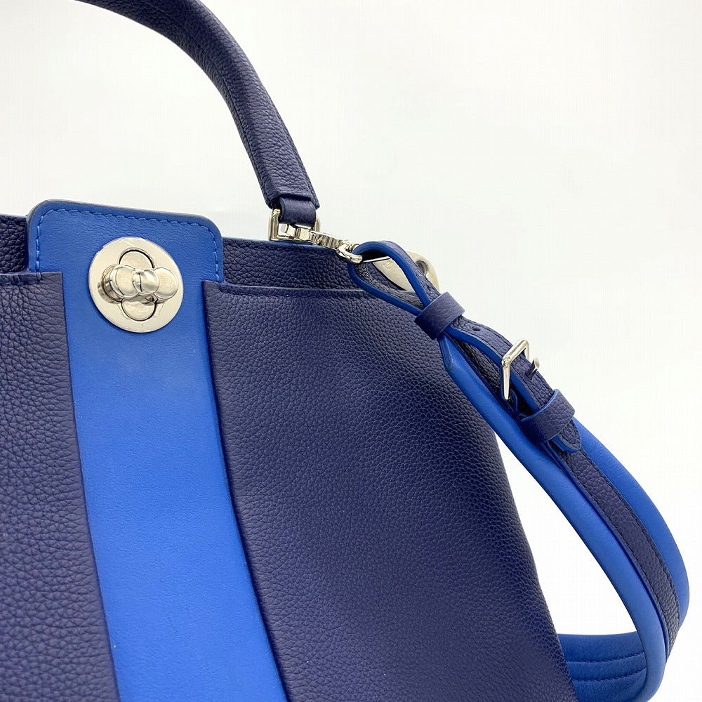 LOUIS VUITTON Astrid M54373 Shoulder Bag 2-way Handbag Leather Navy/Blue Women's Fashion PRE-OWNED