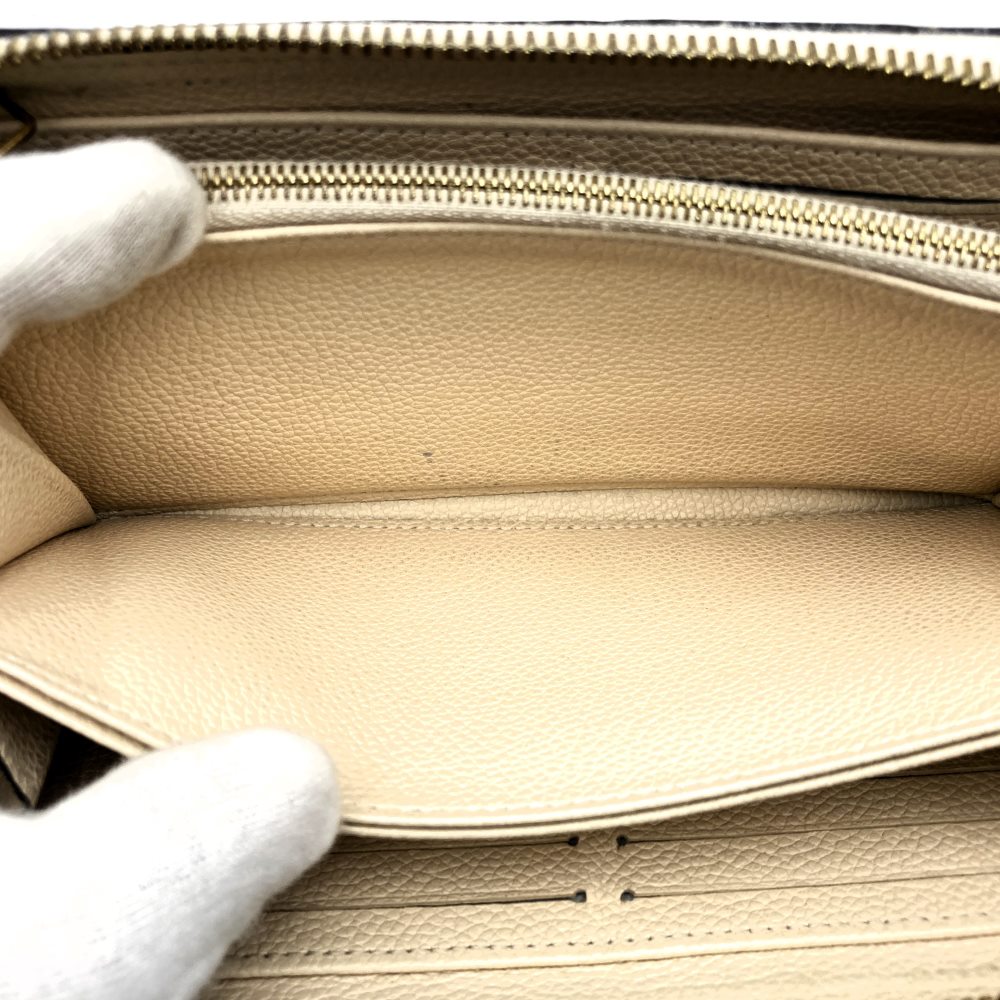 Louis Vuitton M93437 Zippy Wallet Round Zipper Long Wallet Monogram Empreinte Pre-owned