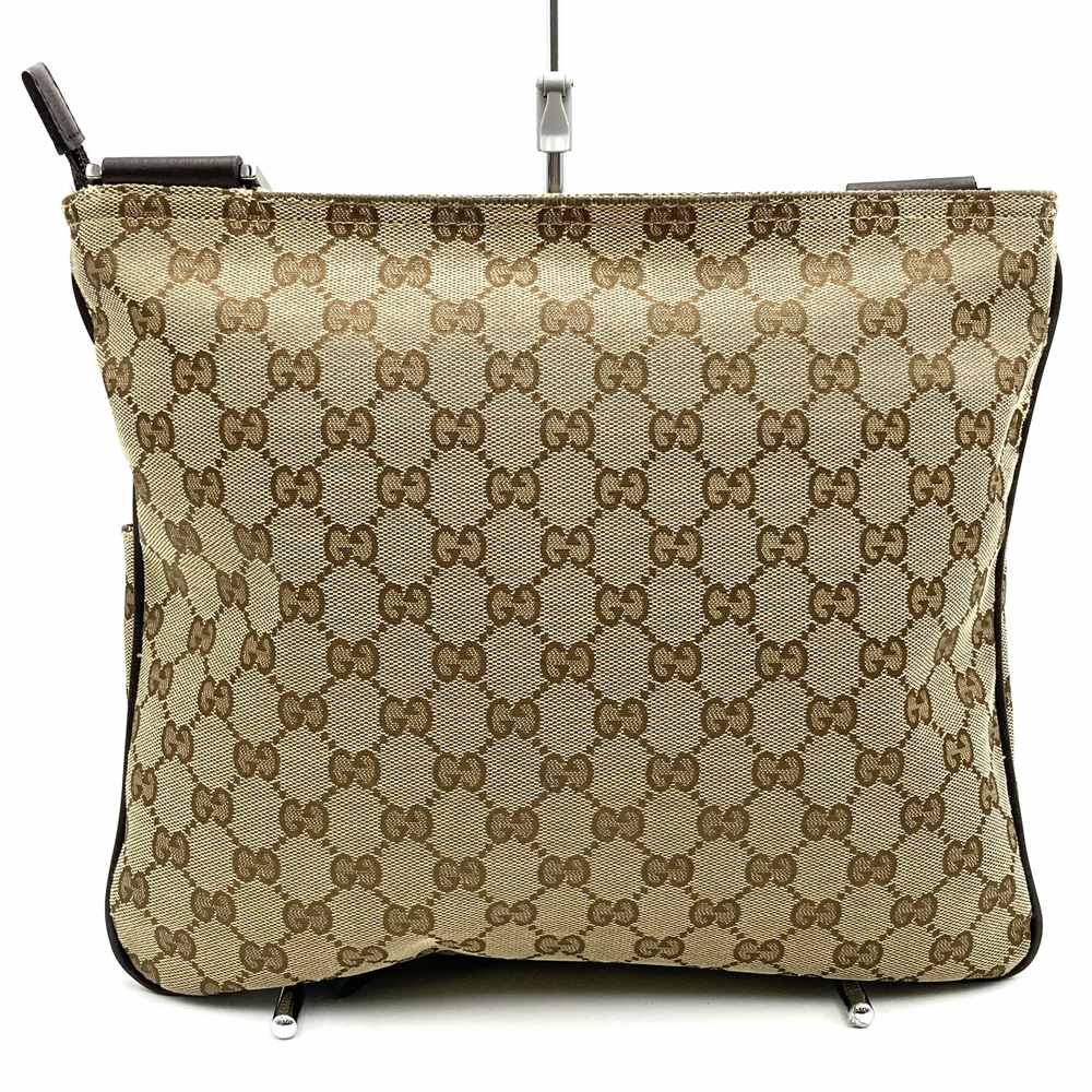 Gucci 256100 Sherry Line Crossbody Shoulder Bag GG Canvas Brown/Beige Pre-owned