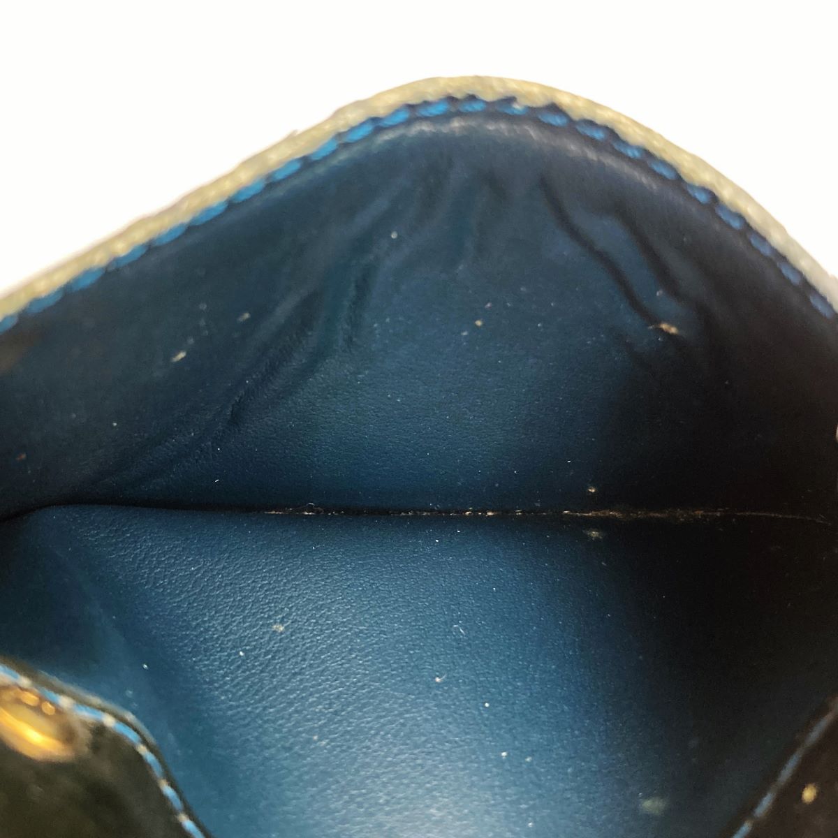 Louis Vuitton M93665 Pochette Cle Coin Case Vernis Green Pre-owned