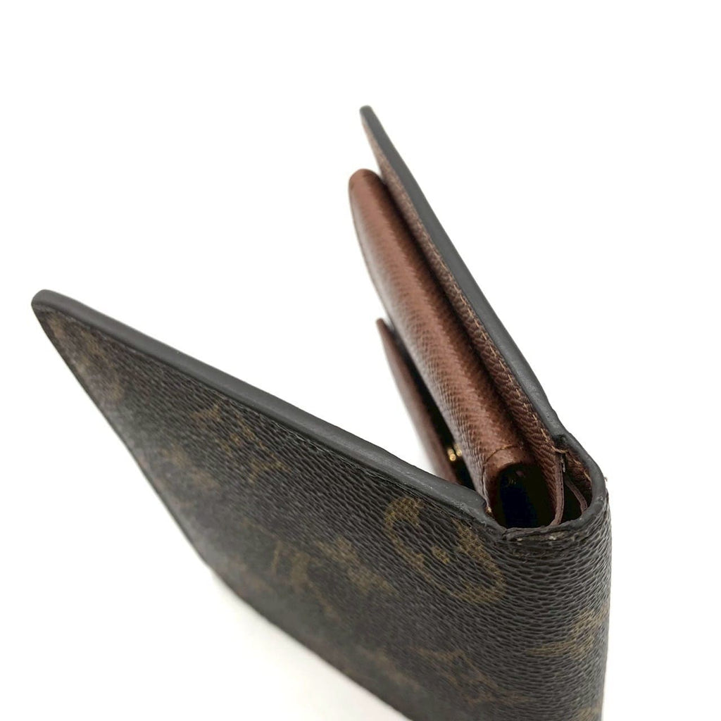 Louis Vuitton M61675 Portefeuille Marco Bi-fold Wallet Monogram Brown Pre-owned