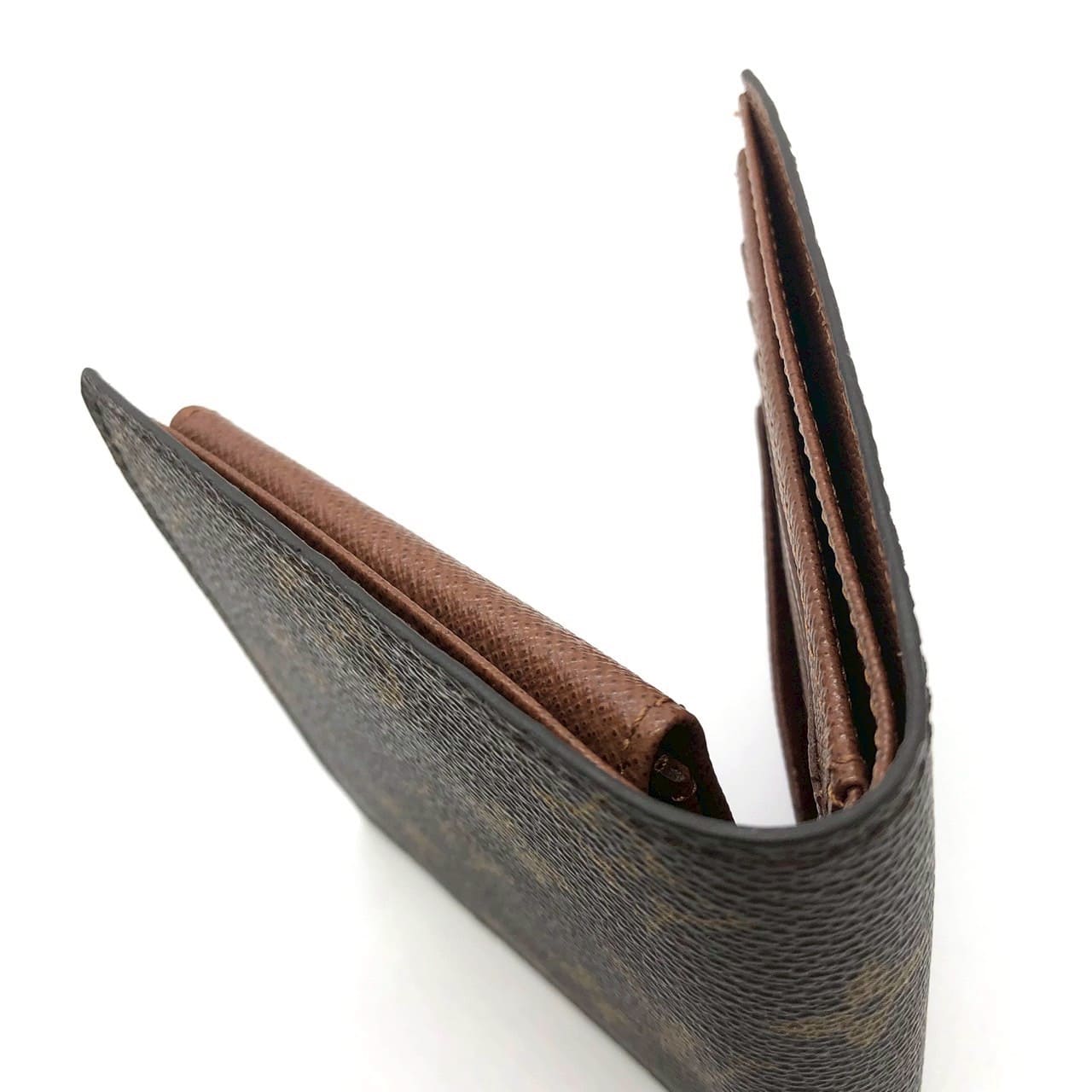 Louis Vuitton M61675 Portefeuille Marco Bi-fold Wallet Monogram Brown Pre-owned