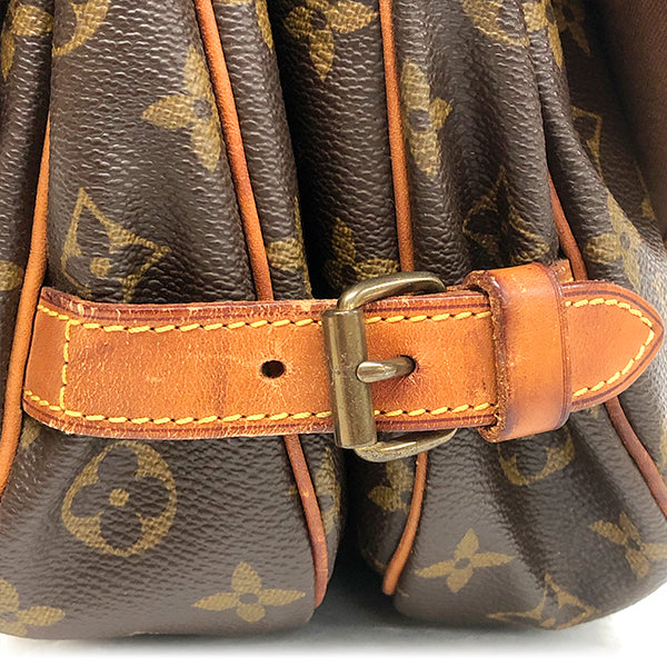 Louis Vuitton M42256 Saumur 30 Shoulder Bag Monogram Brown Pre-owned