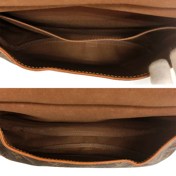 Louis Vuitton M42256 Saumur 30 Shoulder Bag Monogram Brown Pre-owned