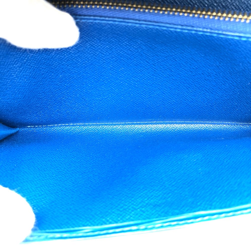 LOUIS VUITTON Louis Vuitton Portefeuille Sarah Long Wallet in Epi Leather, Blue, M63572, Women's and Men's Fashion PRE-OWNED