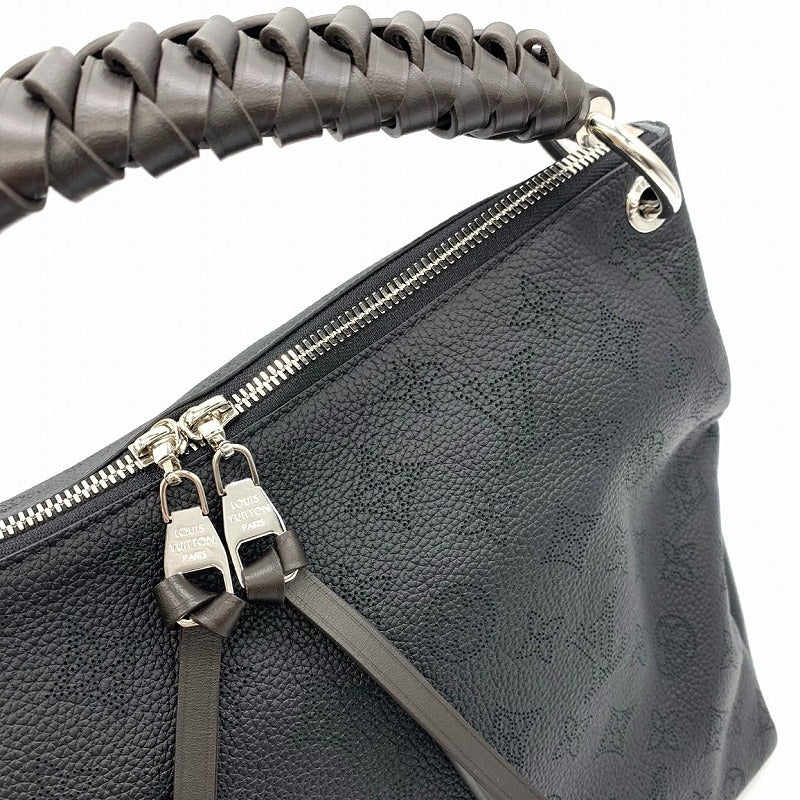 Louis Vuitton M56073 Beauvure Hobo 2-Way Shoulder Bag/Handbag Monogram Mahina Black Pre-owned