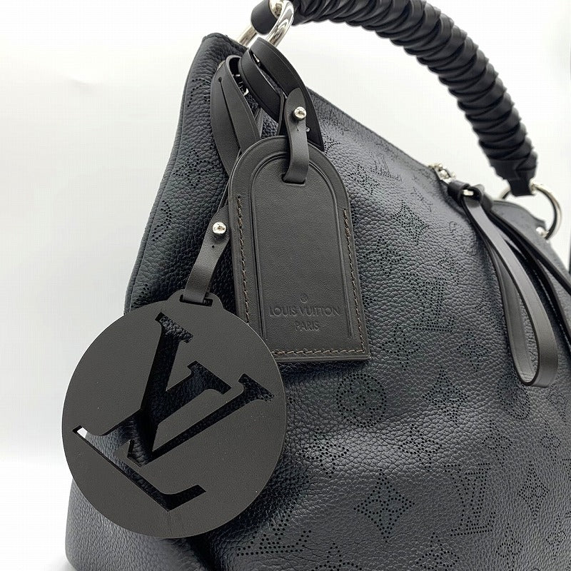 Louis Vuitton M56073 Beauvure Hobo 2-Way Shoulder Bag/Handbag Monogram Mahina Black Pre-owned
