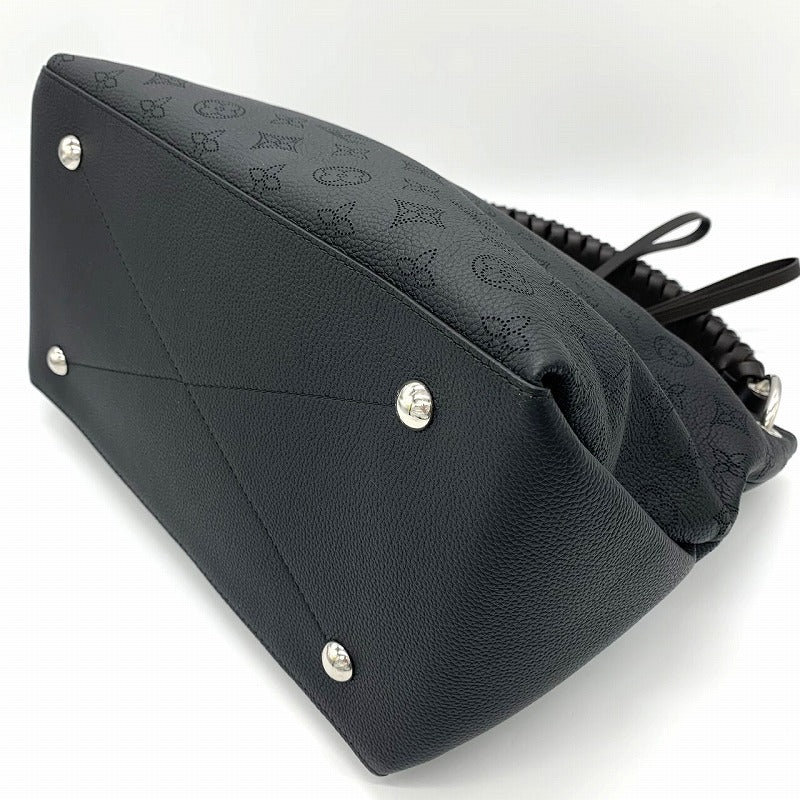 Louis Vuitton M56073 Beauvure Hobo 2-Way Shoulder Bag/Handbag Monogram Mahina Black Pre-owned