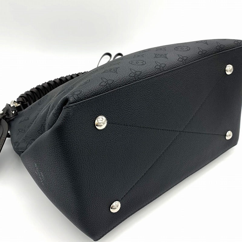 Louis Vuitton M56073 Beauvure Hobo 2-Way Shoulder Bag/Handbag Monogram Mahina Black Pre-owned