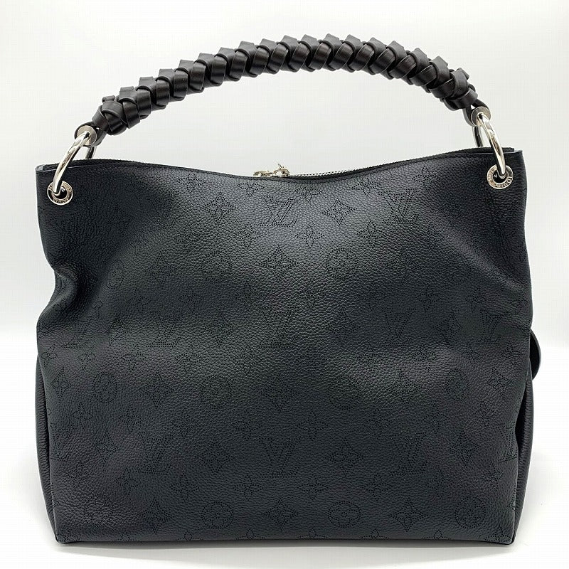 Louis Vuitton M56073 Beauvure Hobo 2-Way Shoulder Bag/Handbag Monogram Mahina Black Pre-owned