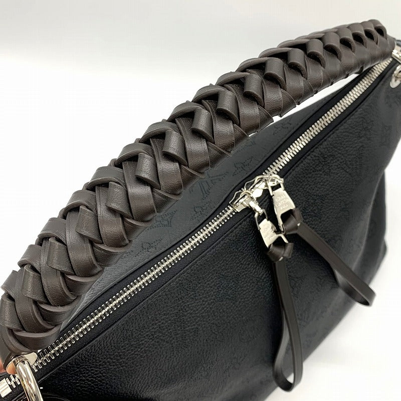 Louis Vuitton M56073 Beauvure Hobo 2-Way Shoulder Bag/Handbag Monogram Mahina Black Pre-owned