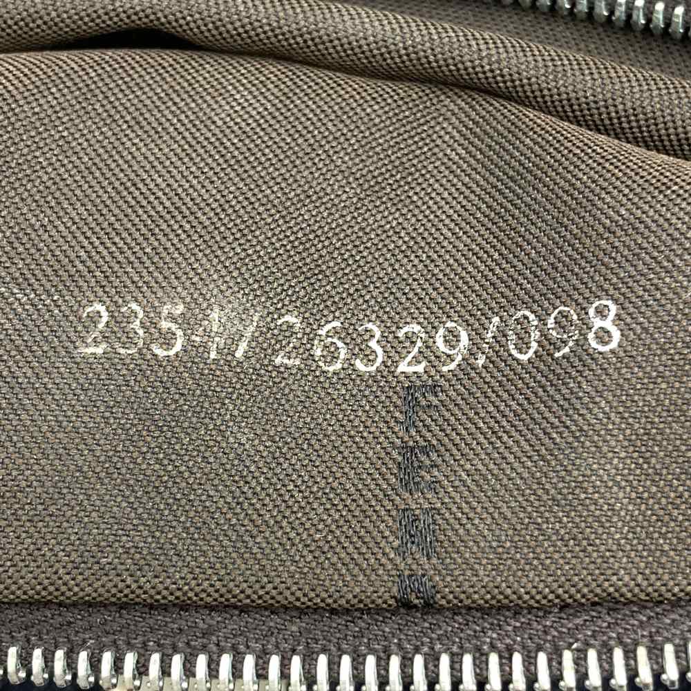 Fendi Handbag/Tote Bag Denim/Leather Navy Pre-owned