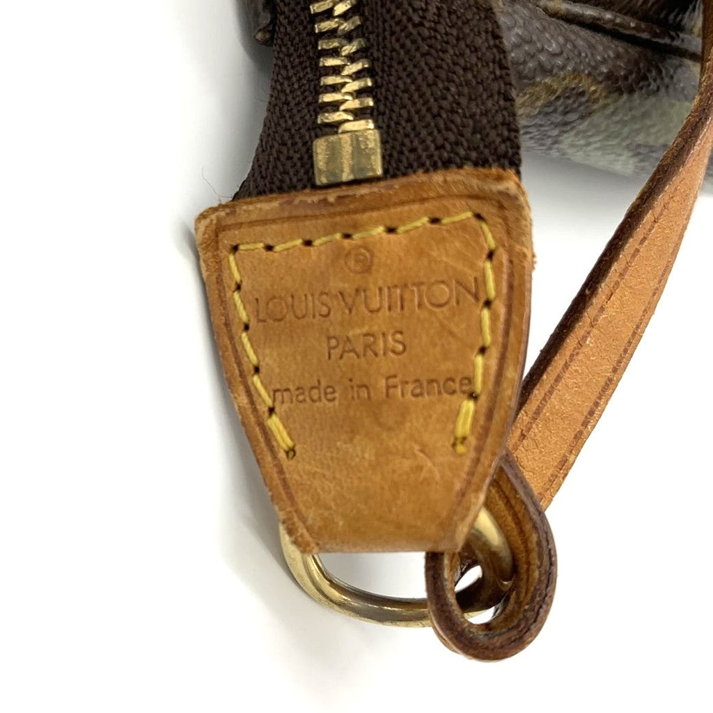 Louis Vuitton M92191 Graffiti Pochette Accessoires Pouch Monogram Canvas Brown/Khaki Pre-owned