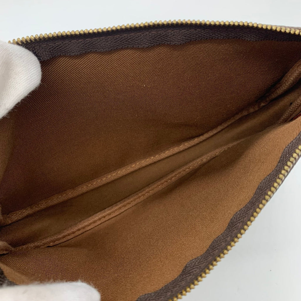 Louis Vuitton M92191 Graffiti Pochette Accessoires Pouch Monogram Canvas Brown/Khaki Pre-owned