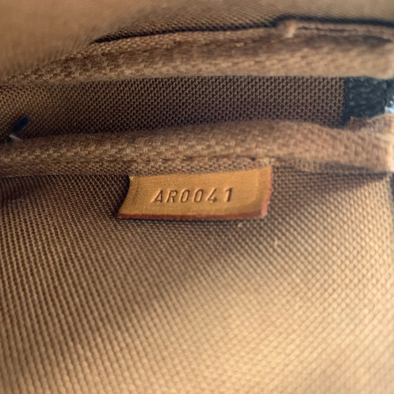 Louis Vuitton M92191 Graffiti Pochette Accessoires Pouch Monogram Canvas Brown/Khaki Pre-owned