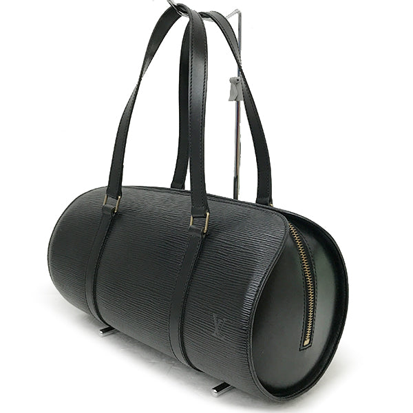 Louis Vuitton M52862 Soufflot Shoulder Bag/Boston Bag Epi Leather Black Pre-owned