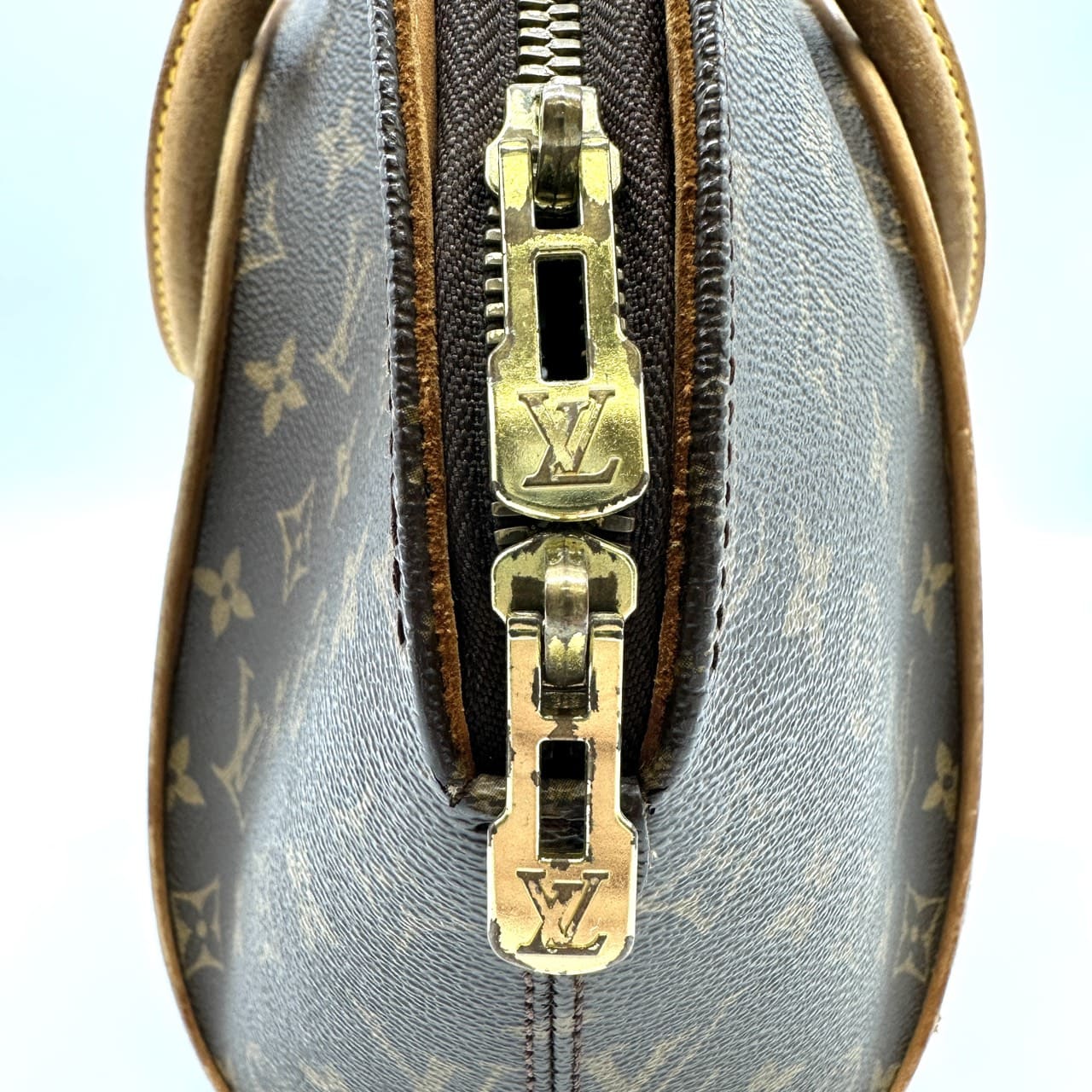 Louis Vuitton M51127 Ellipse PM Handbag Monogram Brown Pre-owned