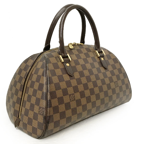 Louis Vuitton N41434 Rivera MM Handbag Damier PVC/Leather Brown Pre-owned