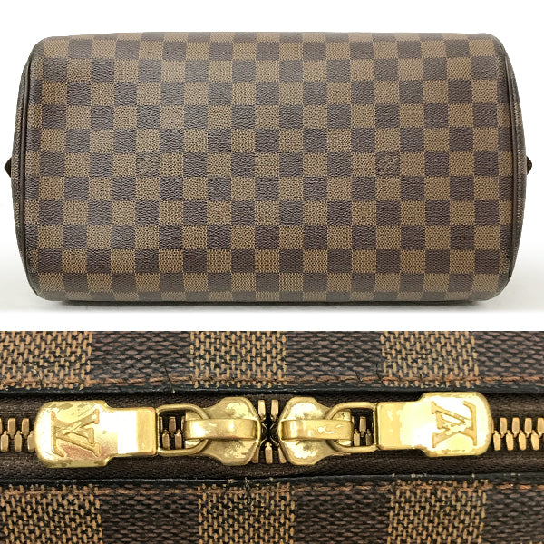 Louis Vuitton N41434 Rivera MM Handbag Damier PVC/Leather Brown Pre-owned