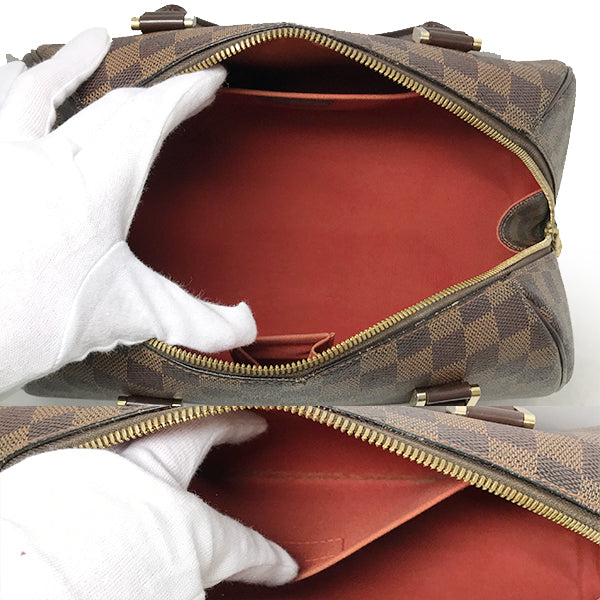 Louis Vuitton N41434 Rivera MM Handbag Damier PVC/Leather Brown Pre-owned