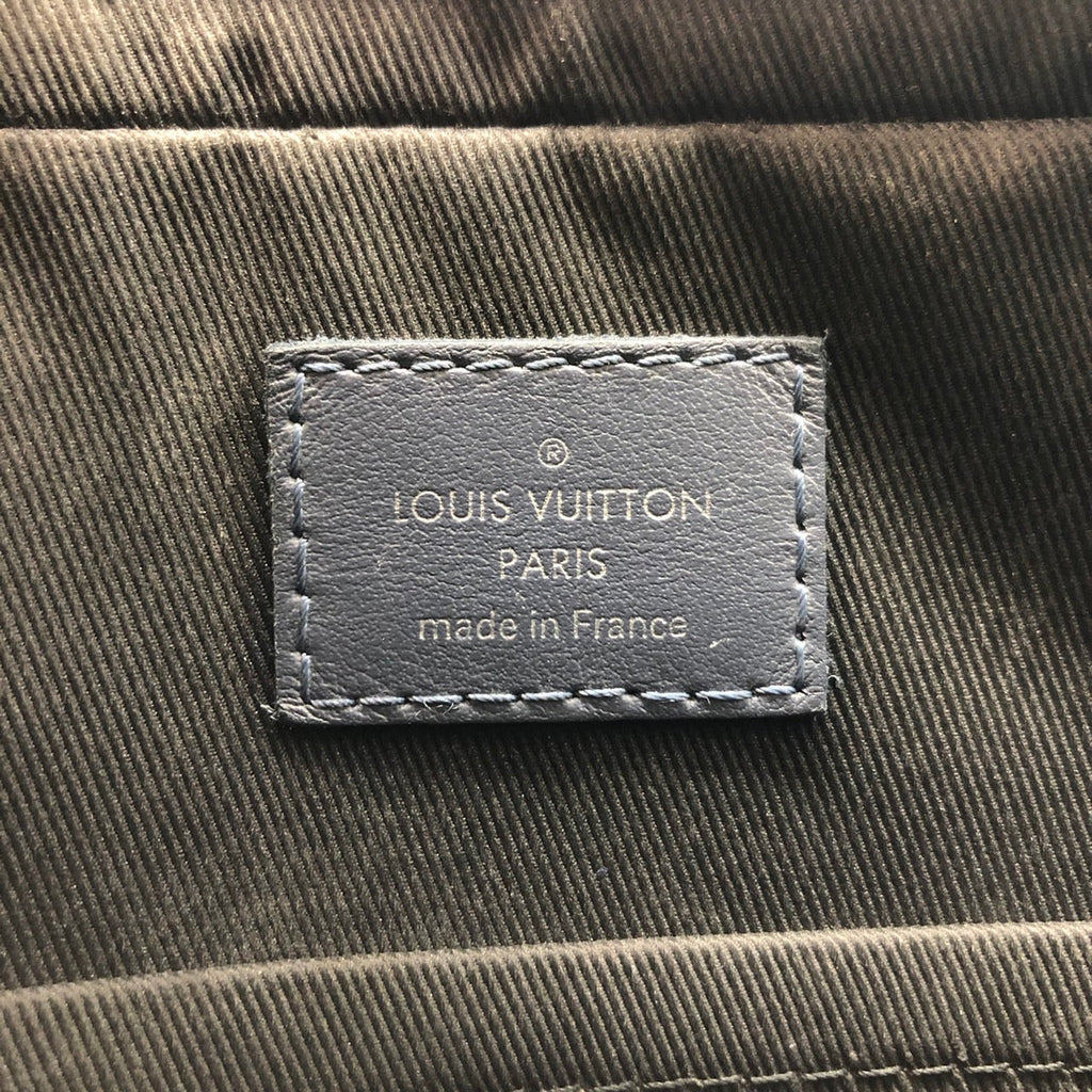 Louis Vuitton M45730 Duo Messenger Shoulder Bag Monogram Shadow Black Pre-owned