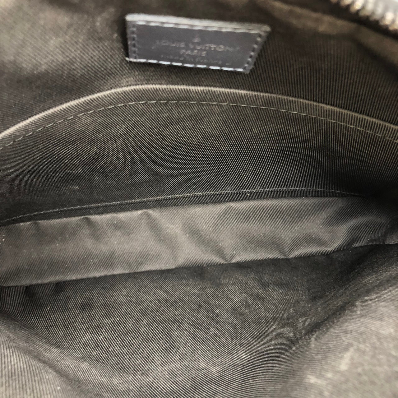 Louis Vuitton M45730 Duo Messenger Shoulder Bag Monogram Shadow Black Pre-owned