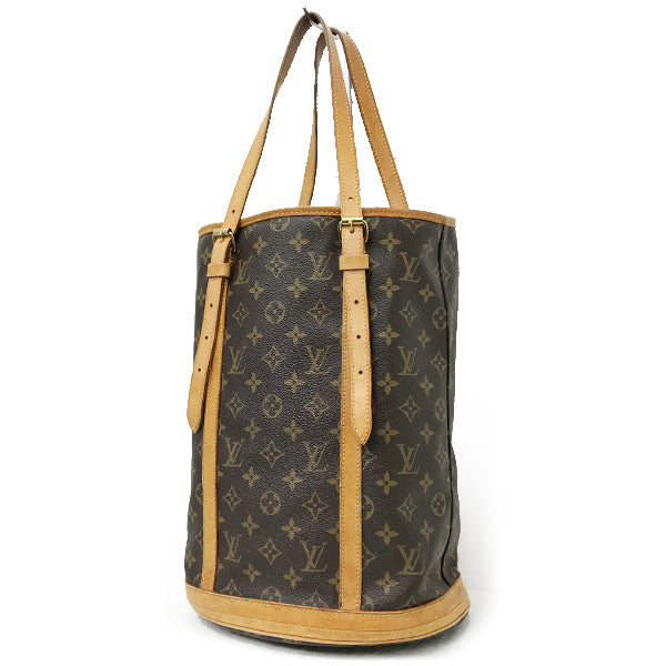 Louis Vuitton M42236 Bucket GM Shoulder Bag Monogram Canvas Brown Pre-owned