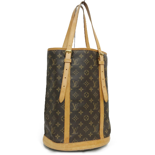 Louis Vuitton M42236 Bucket GM Shoulder Bag Monogram Canvas Brown Pre-owned