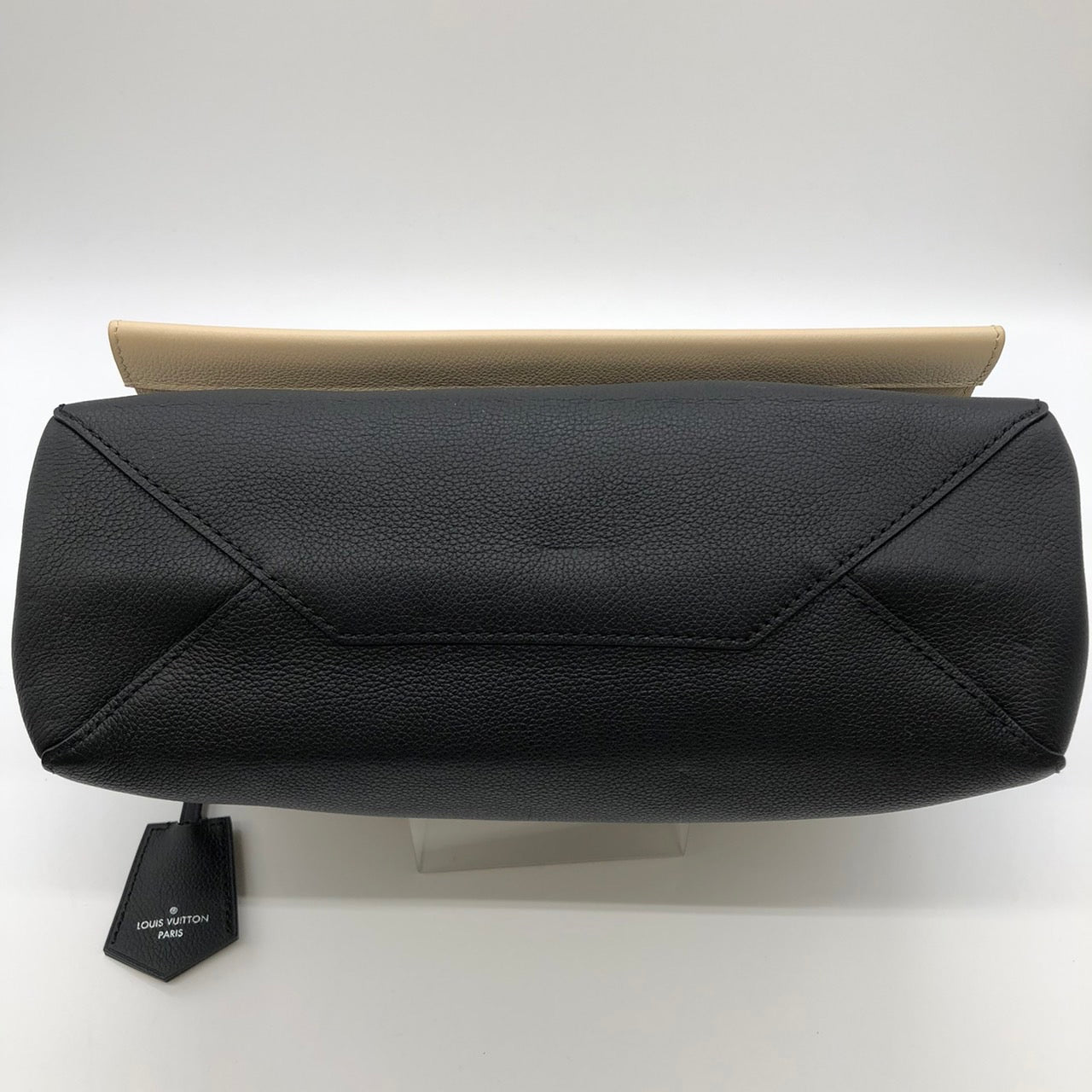 Louis Vuitton M50252 Lockme 2 2-Way Handbag/Shoulder Bag Calf Leather Beige/Black Pre-owned
