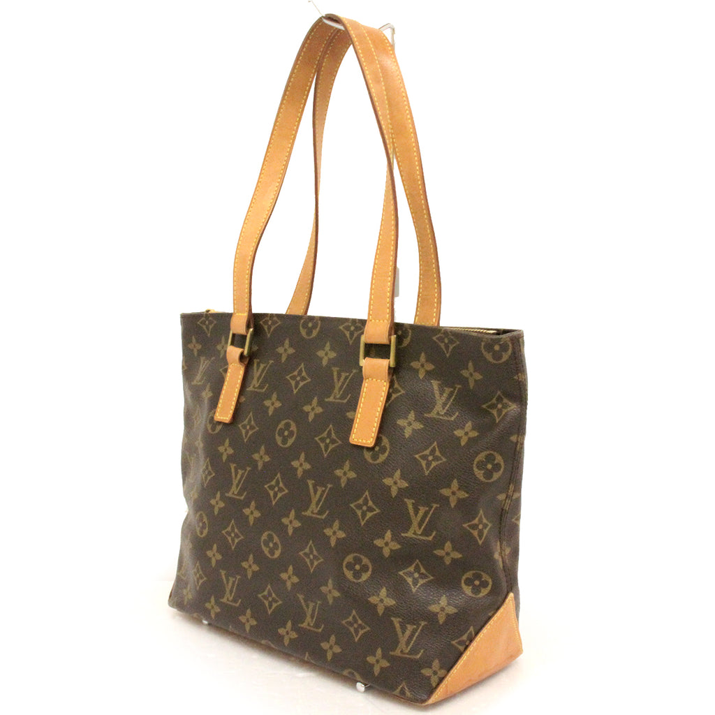 Louis Vuitton M51148 Cabas Piano Tote Bag/Shoulder Bag Monogram PVC Brown Pre-owned