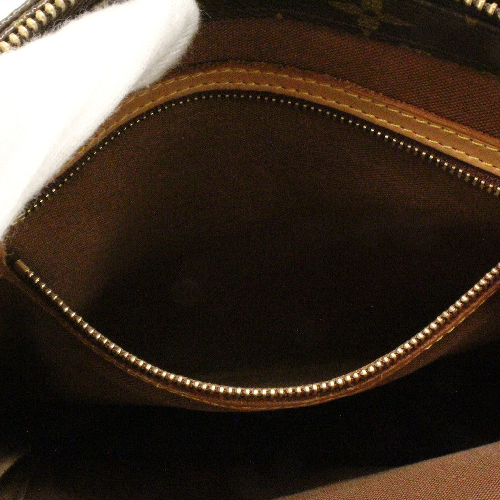 Louis Vuitton M51148 Cabas Piano Tote Bag/Shoulder Bag Monogram PVC Brown Pre-owned