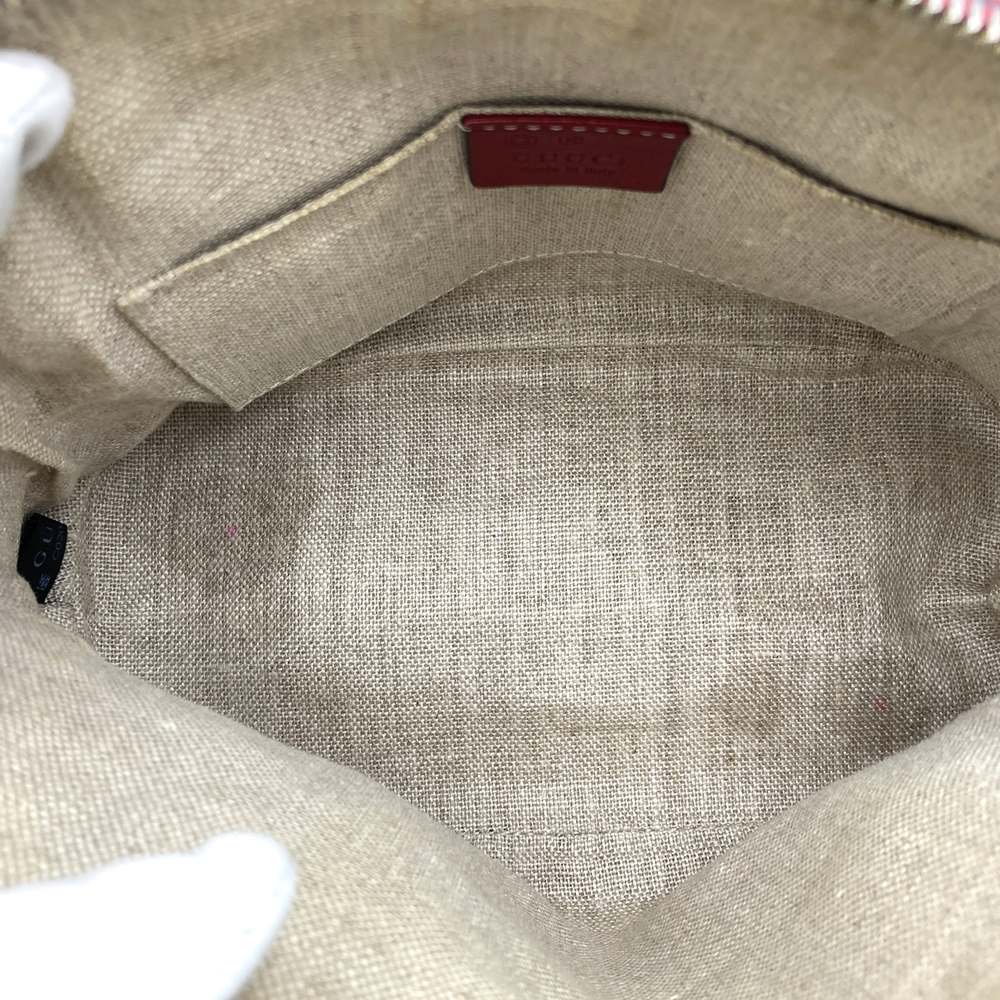 GUCCI 449654 Handbag/Shoulder Bag, 2-way, Guccissima Leather, Red, Women's PRE-OWNED