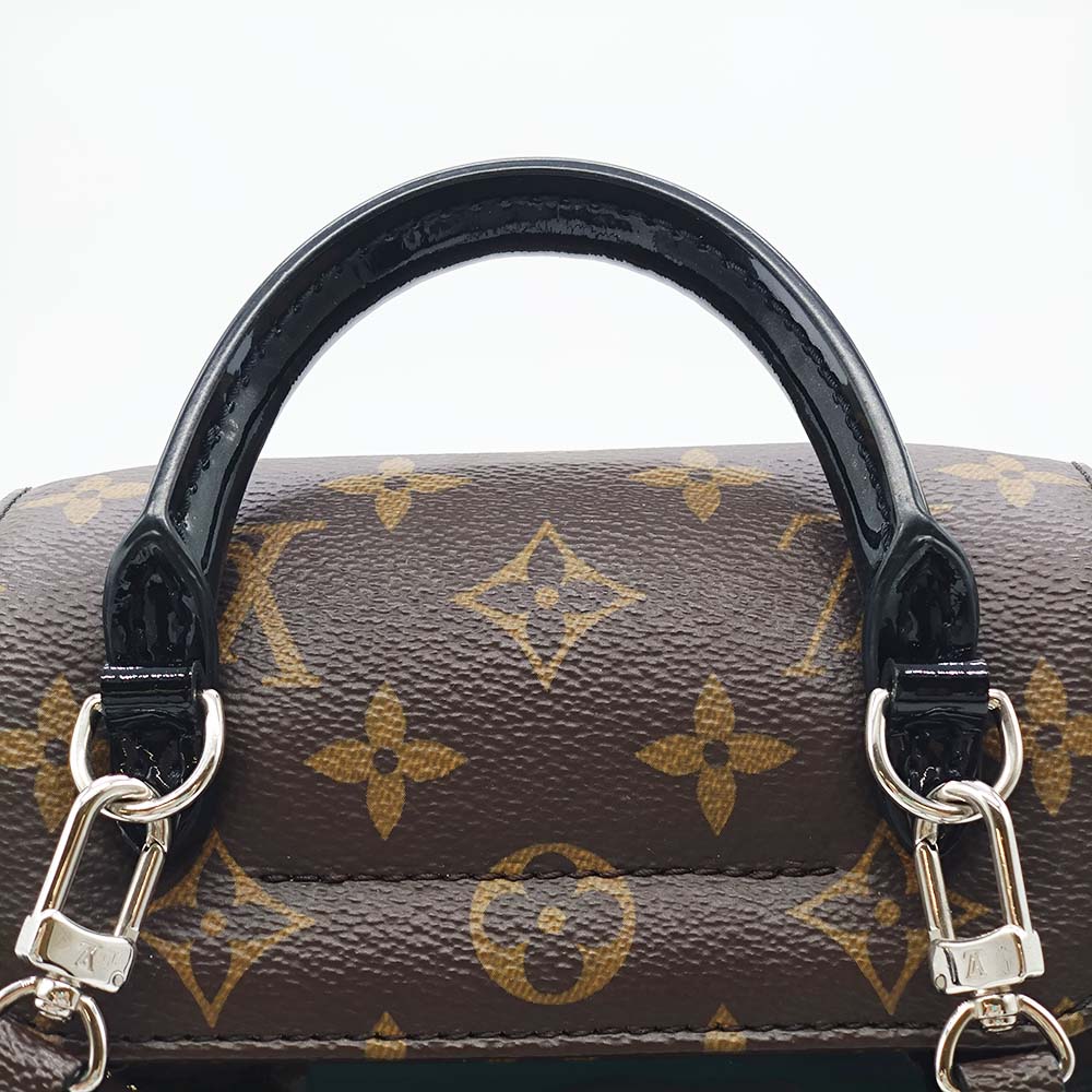Louis Vuitton M55769 Hot Springs Backpack Daypack Handbag 2-way Brown Vernis x Monogram LOUIS VUITTON LV L/V Vuitton PRE-OWNED Brand Item High Brand Collection