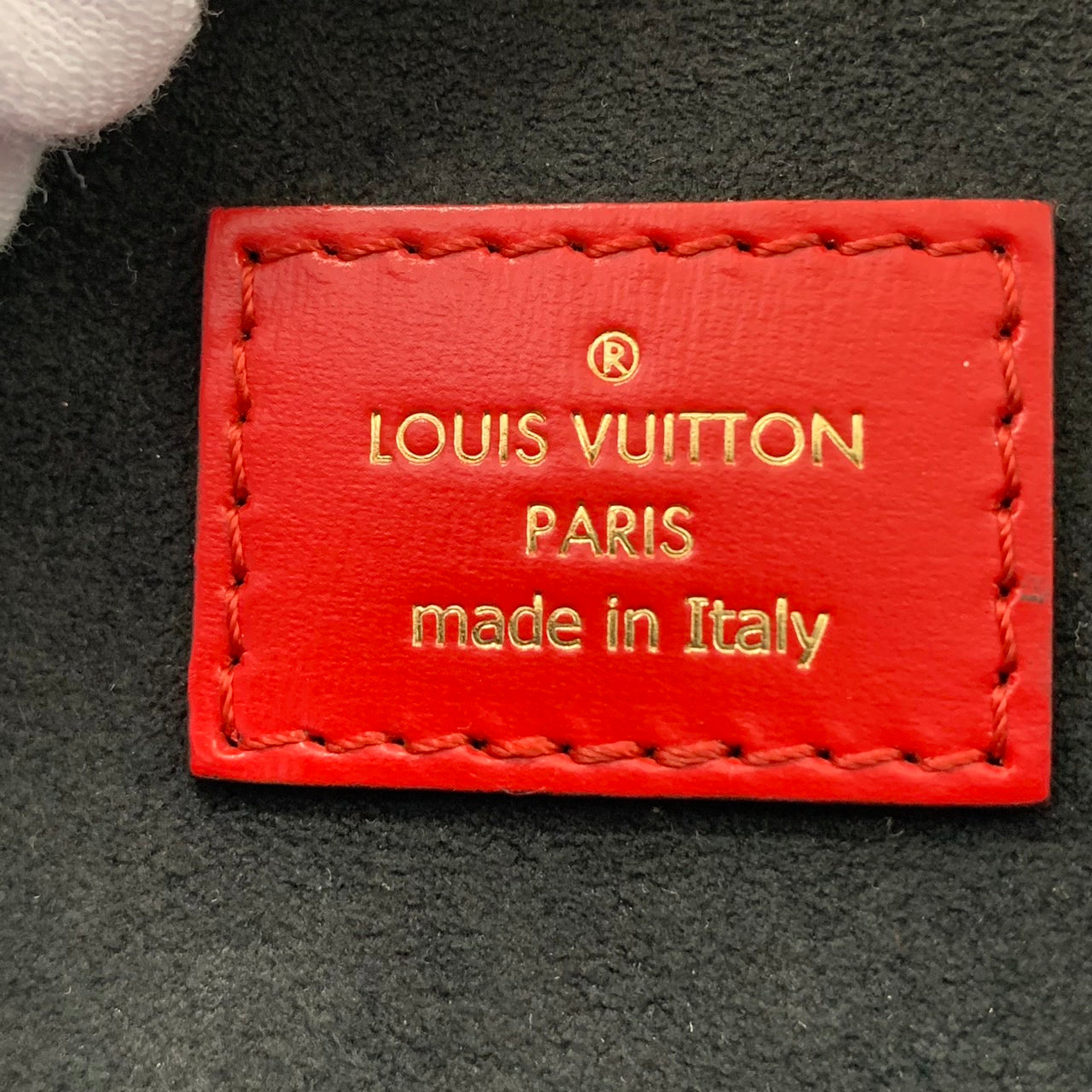 LOUIS VUITTON Boite Chapeau Souple Shoulder Bag, Monogram Vernis, Red, Women's Fashion M54100 PRE-OWNED