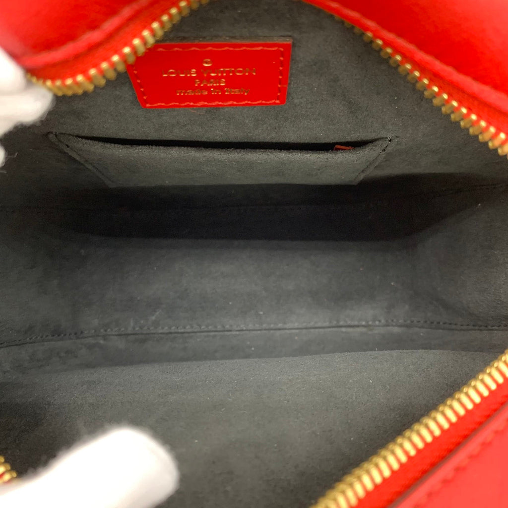 LOUIS VUITTON Boite Chapeau Souple Shoulder Bag, Monogram Vernis, Red, Women's Fashion M54100 PRE-OWNED