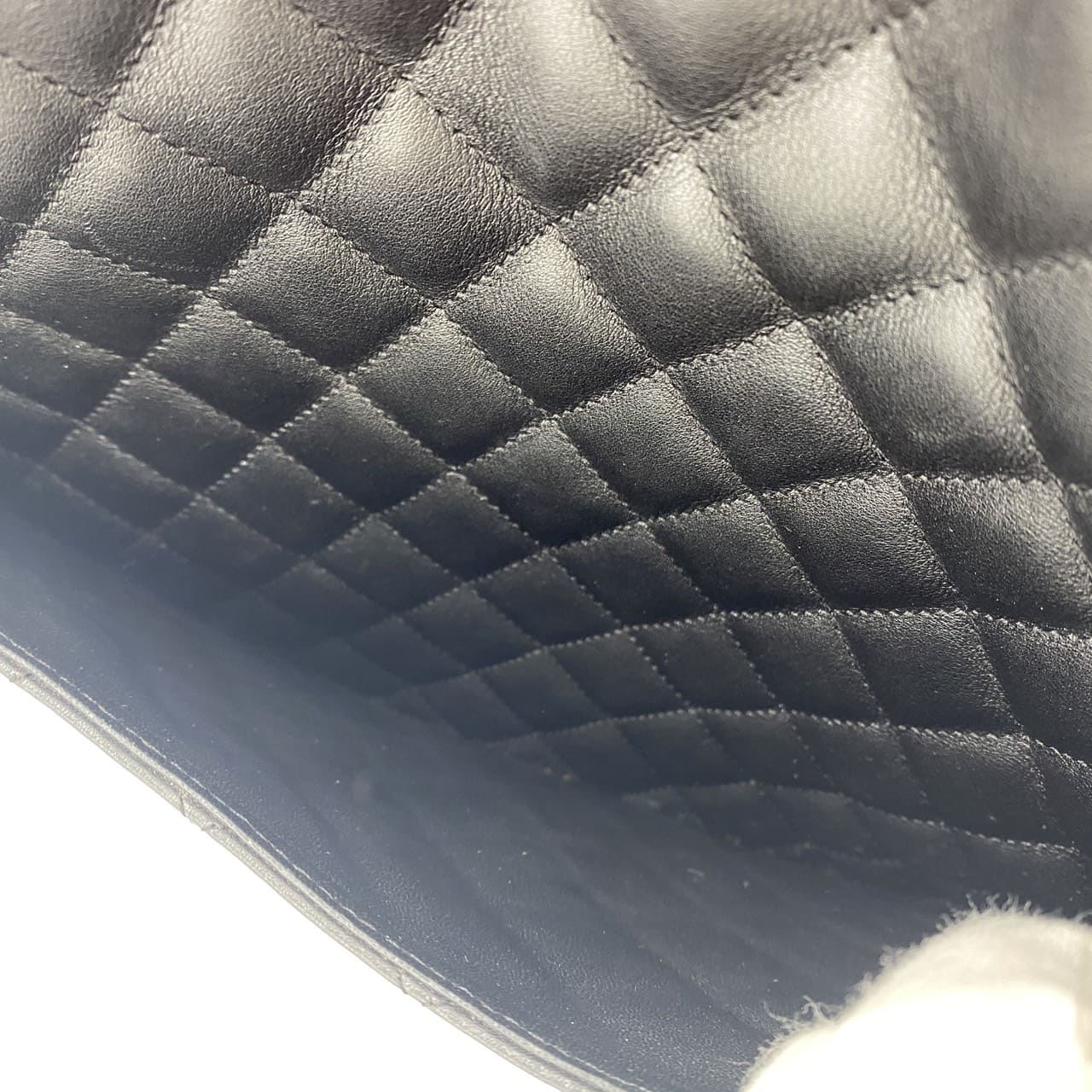 CHANEL Cambon Large Tote Bag, Handbag, Shoulder Bag, Calfskin, Black, Women's/Men's, Vintage, Used Fashion PRE-OWNED