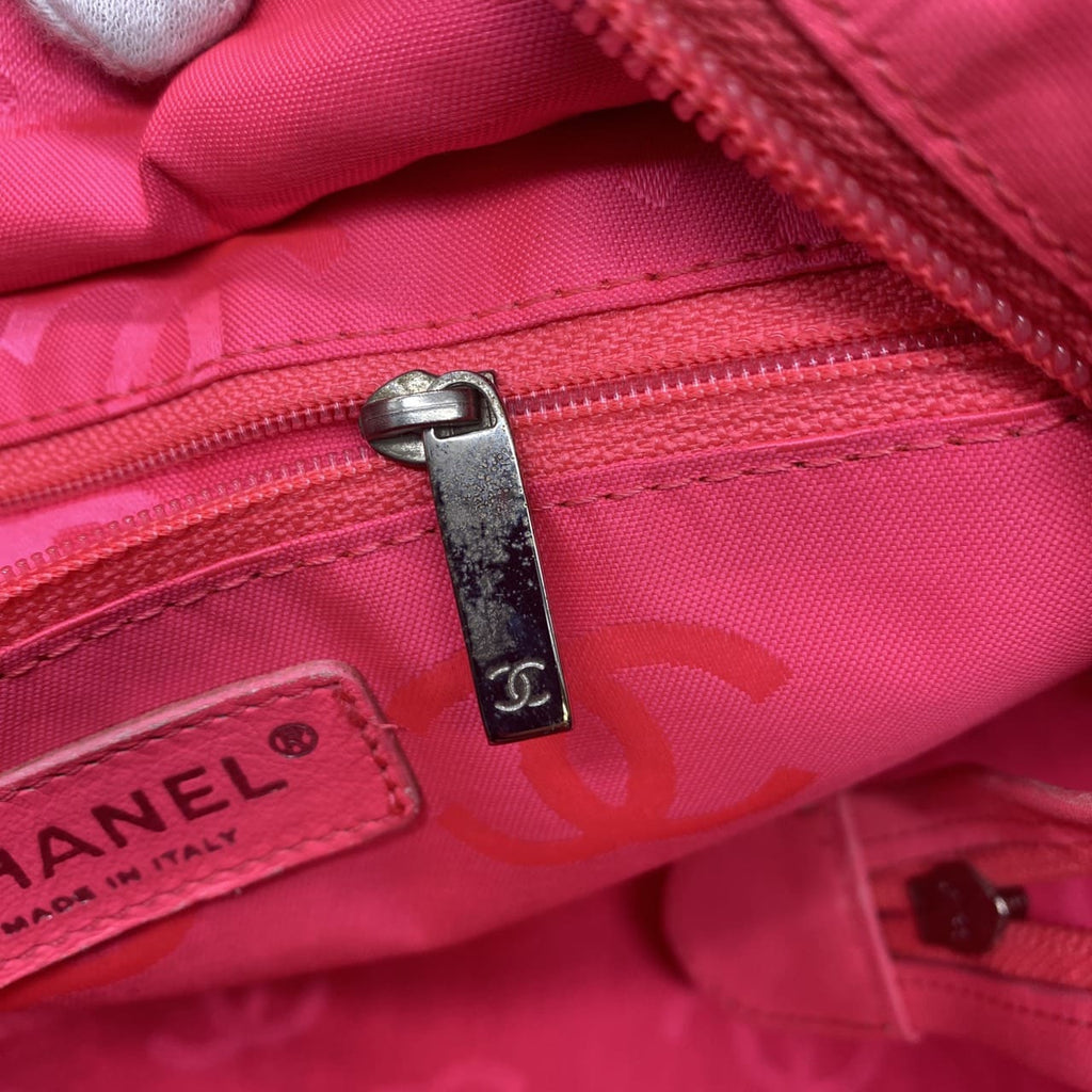 CHANEL Cambon Large Tote Bag, Handbag, Shoulder Bag, Calfskin, Black, Women's/Men's, Vintage, Used Fashion PRE-OWNED