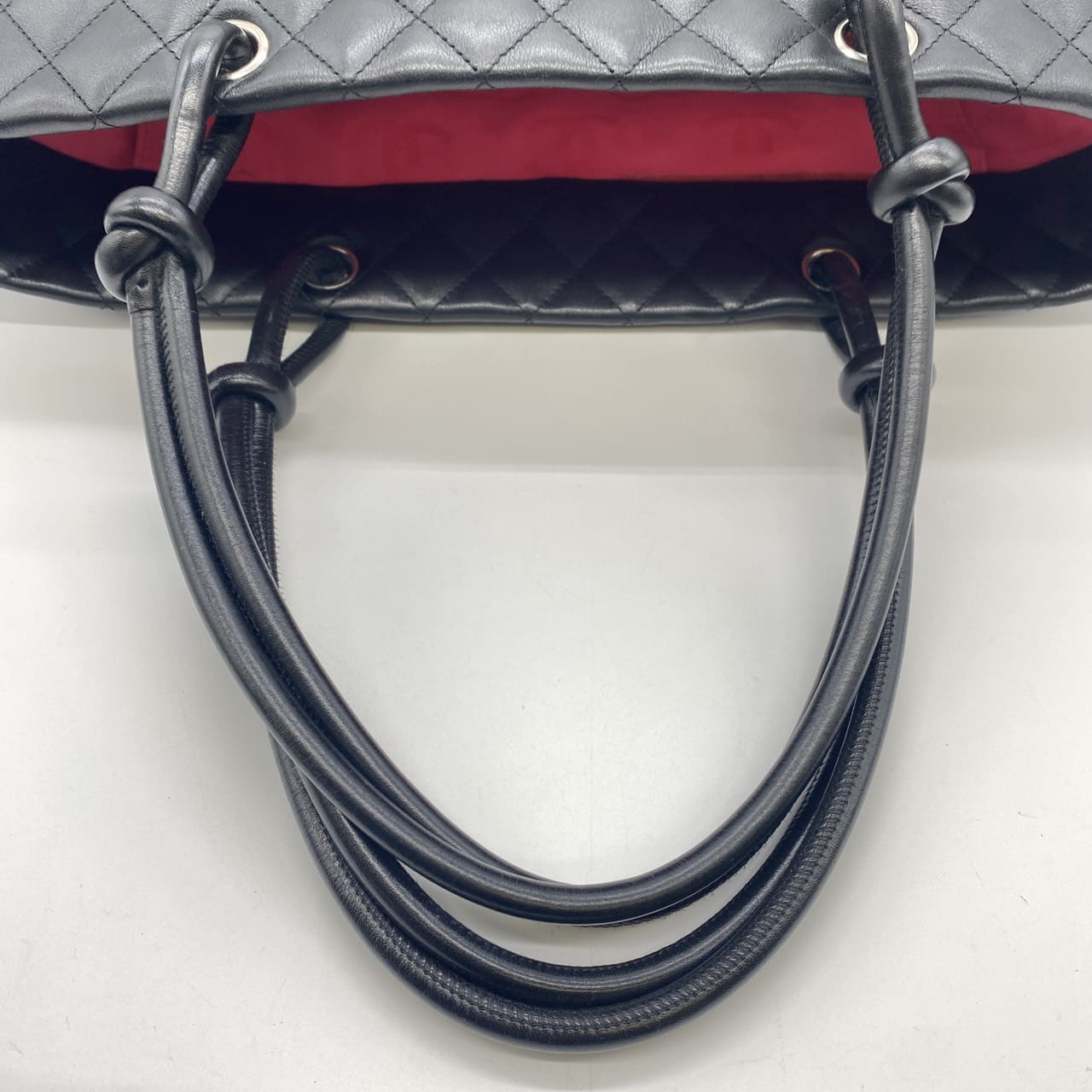 CHANEL Cambon Large Tote Bag, Handbag, Shoulder Bag, Calfskin, Black, Women's/Men's, Vintage, Used Fashion PRE-OWNED