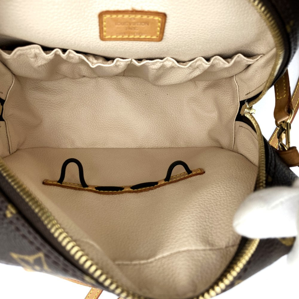 Louis Vuitton M47500 Spontini 2-Way Crossbody Shoulder Bag Monogram Canvas Brown Pre-owned