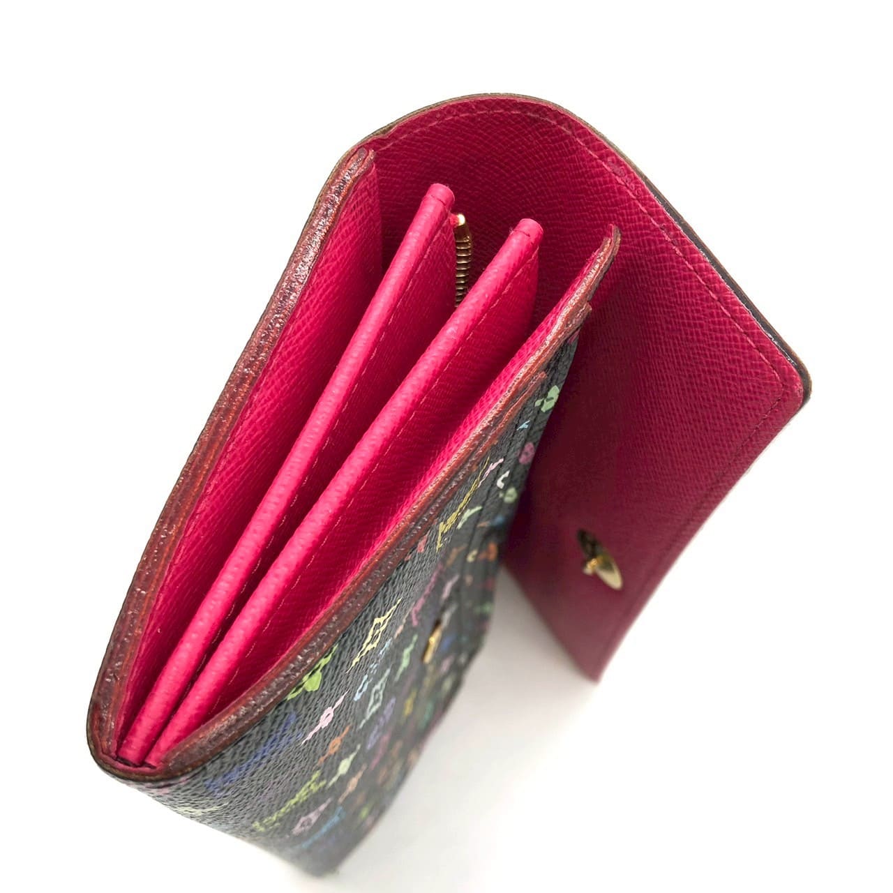 LOUIS VUITTON M93747 Portefeuille Sarah Long Wallet Monogram Multicolor Women's PRE-OWNED