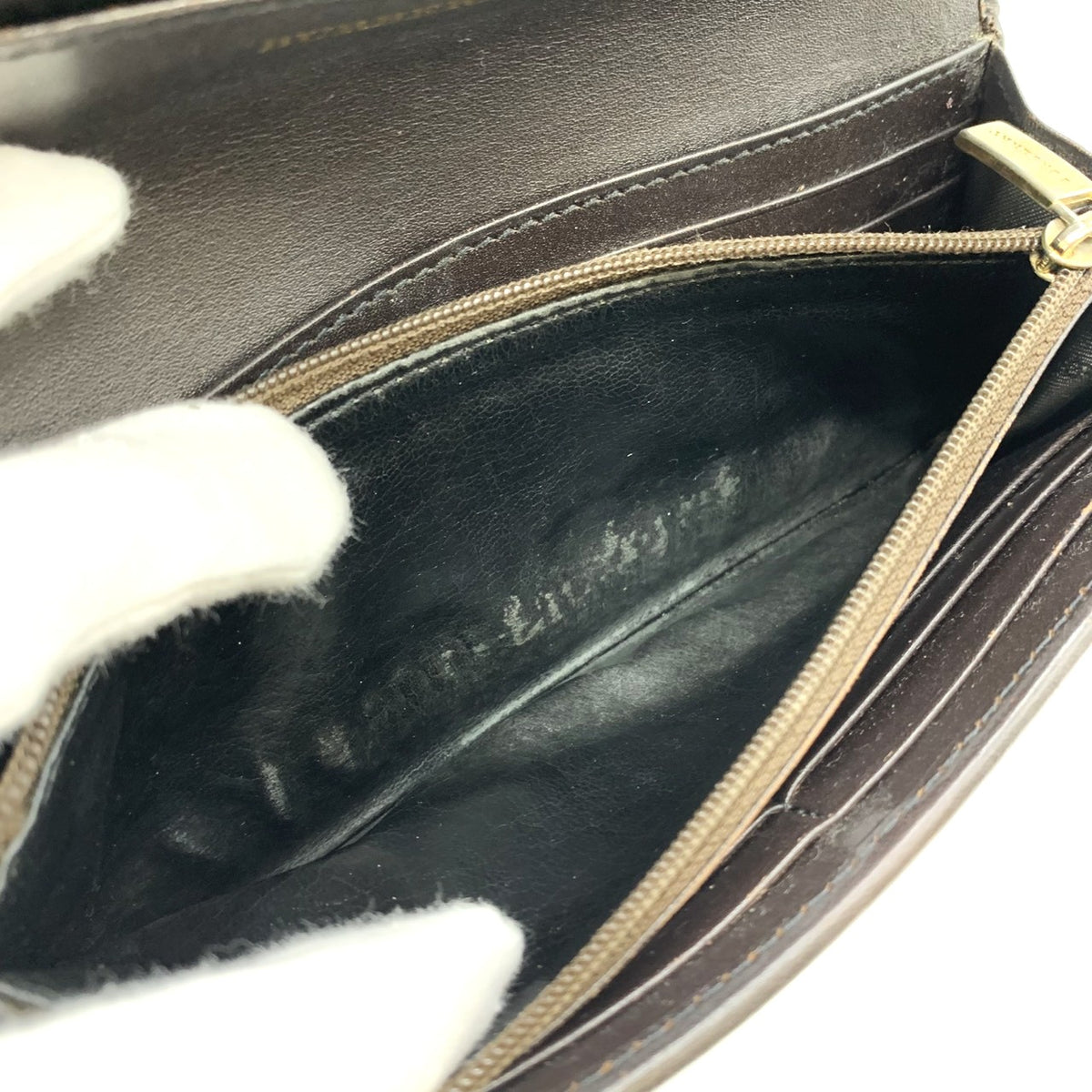 Burberry Nova Check Shadow Horse Wallet PVC/Leather Beige Pre-owned