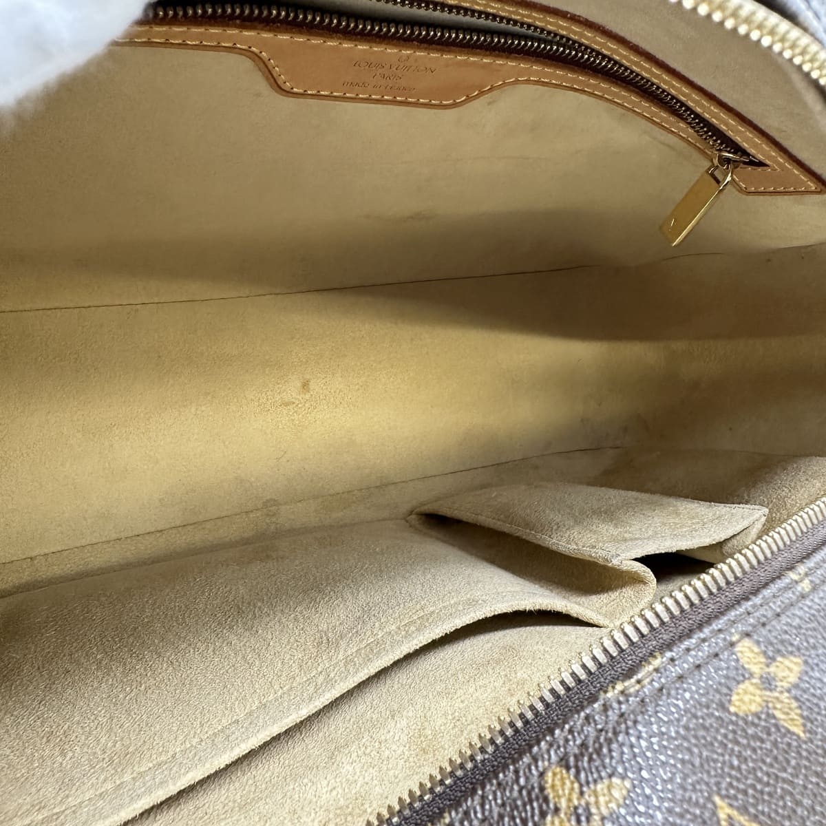 Louis Vuitton M51181 Cite GM Tote Bag/Shoulder Bag Monogram Leather Brown Pre-owned