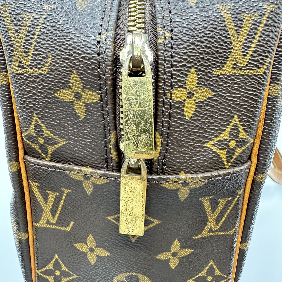 Louis Vuitton M51181 Cite GM Tote Bag/Shoulder Bag Monogram Leather Brown Pre-owned