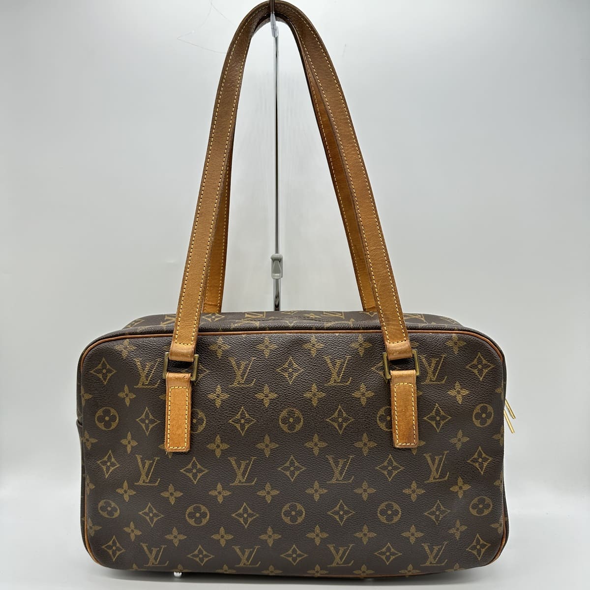 Louis Vuitton M51181 Cite GM Tote Bag/Shoulder Bag Monogram Leather Brown Pre-owned