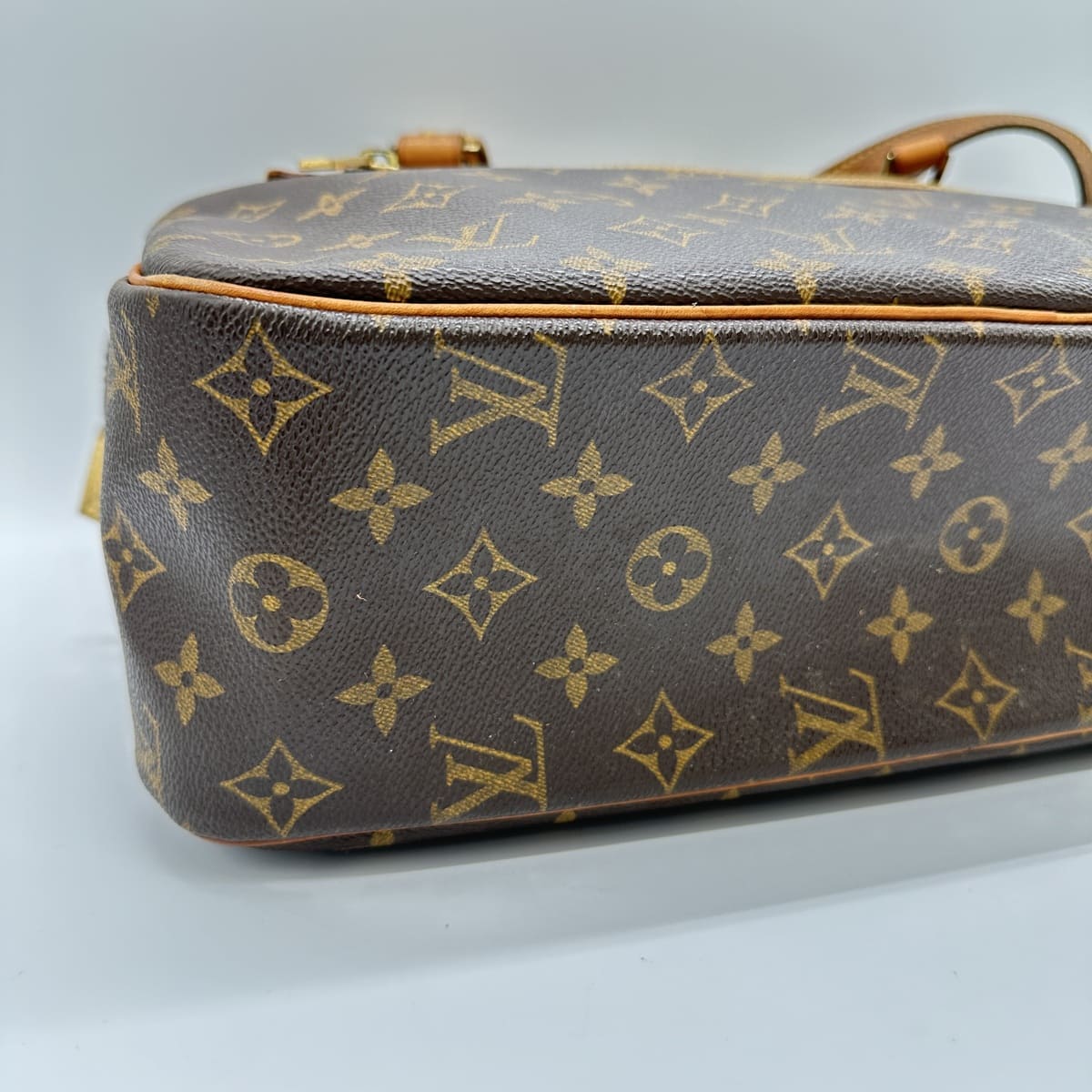 Louis Vuitton M51181 Cite GM Tote Bag/Shoulder Bag Monogram Leather Brown Pre-owned