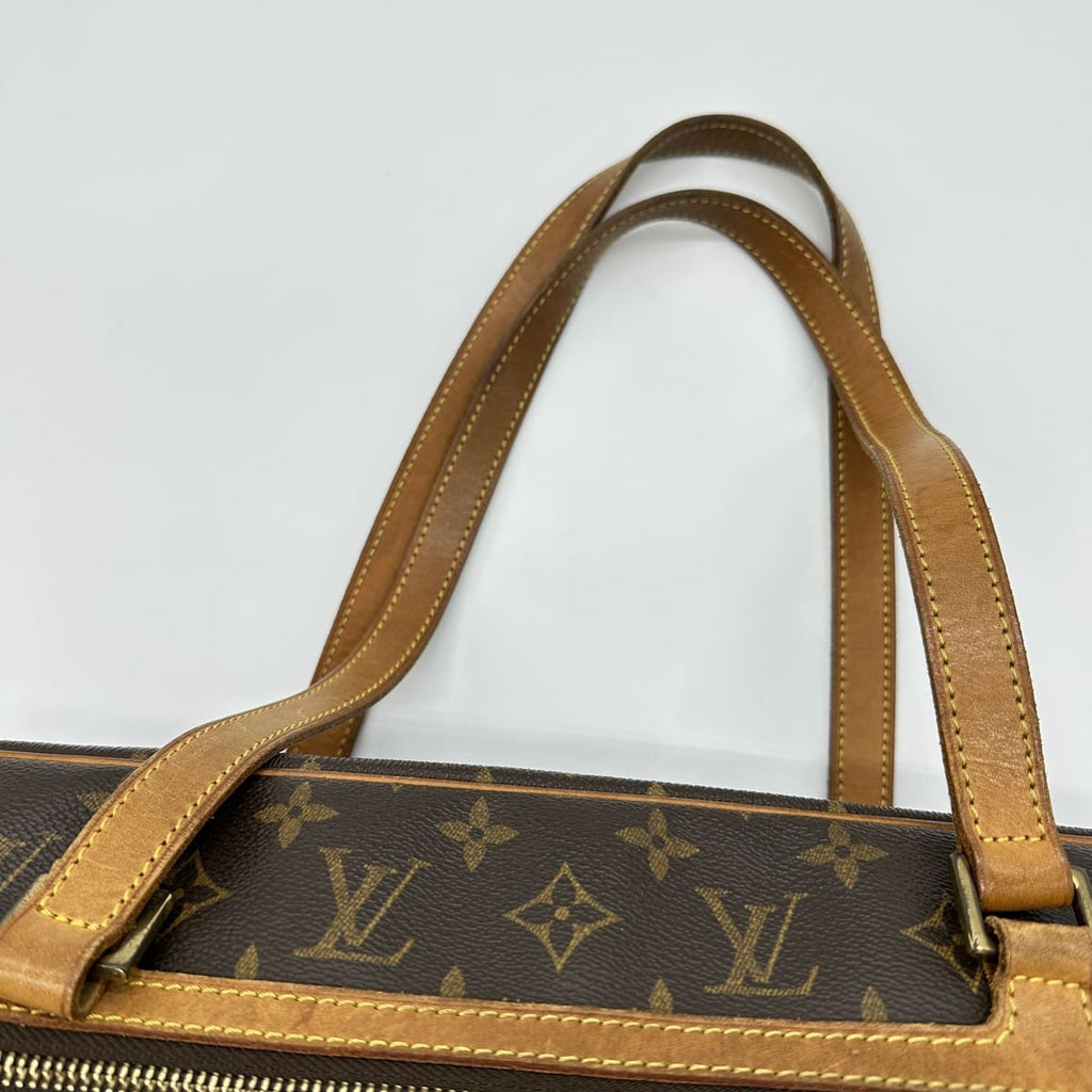 Louis Vuitton M51181 Cite GM Tote Bag/Shoulder Bag Monogram Leather Brown Pre-owned