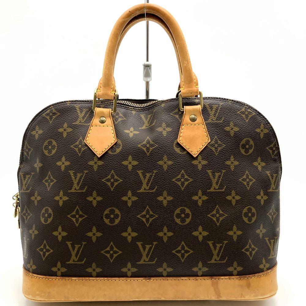 Louis Vuitton M51130 Alma Handbag Monogram Canvas Brown Pre-owned